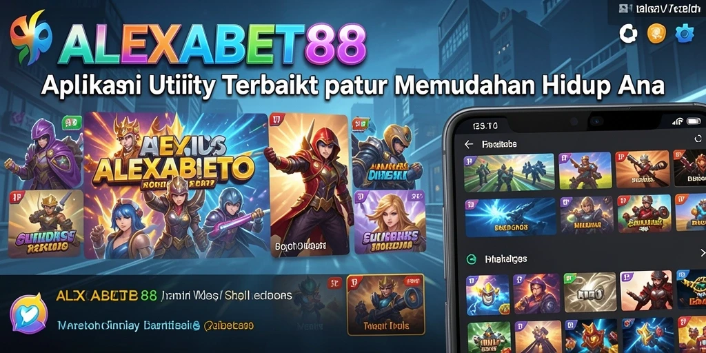Tampilan antarmuka ALEXABET88 yang menarik dan intuitif.