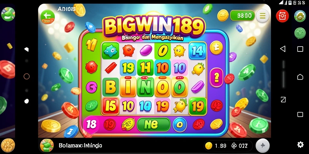 Tampilan gameplay seru dari BIGWIN189 dengan suasana Bingo yang menyenangkan.