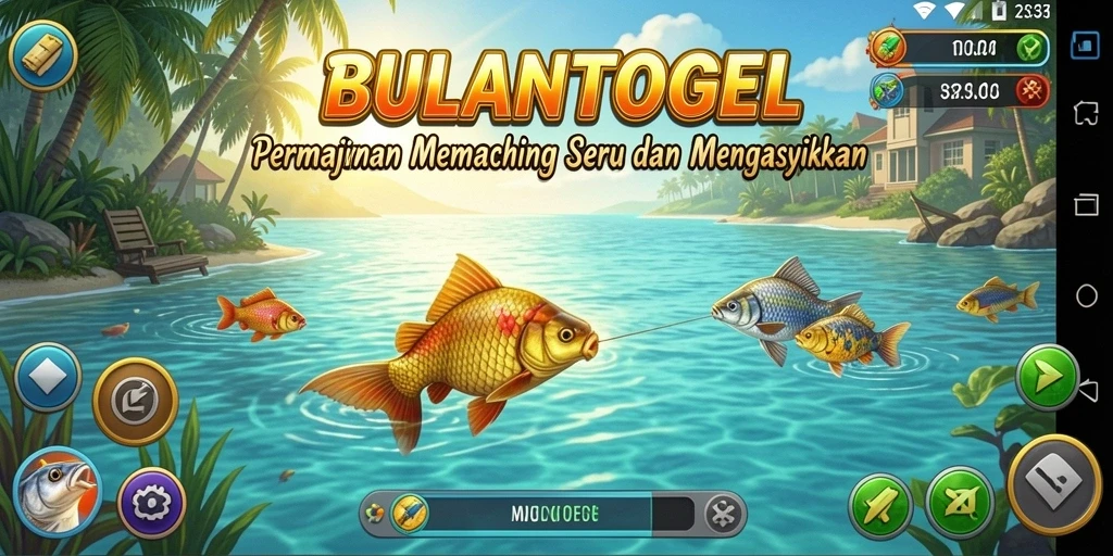 Tangkapan ikan dalam gameplay BULANTOGEL yang seru.