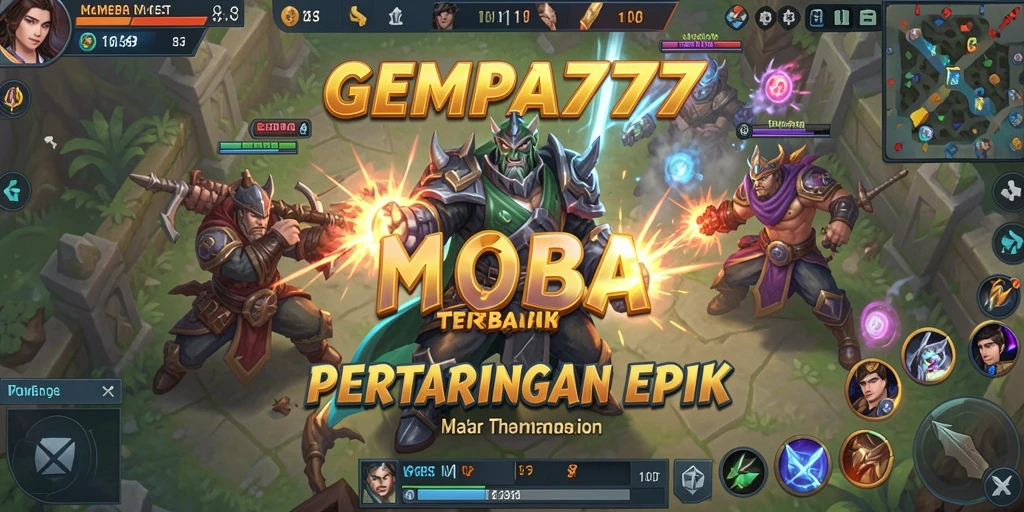 GAMMA777, pengalaman MOBA yang menegangkan dan seru.