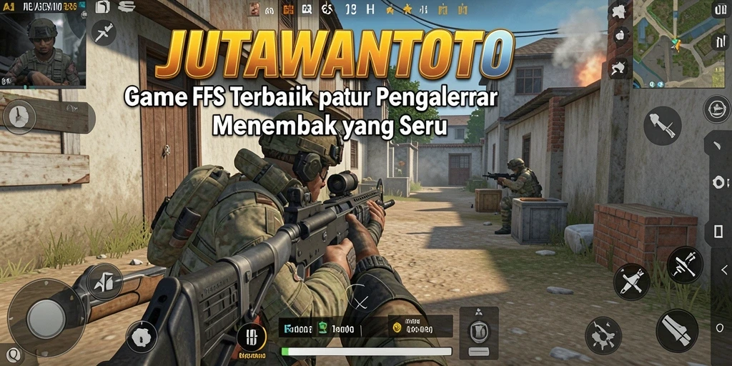 Tampilan aksi menegangkan dalam gameplay JUTAWANTOTO yang seru.