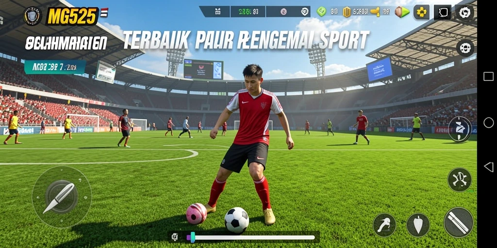 Tampilan gameplay MG525 yang menarik dan kompetitif.