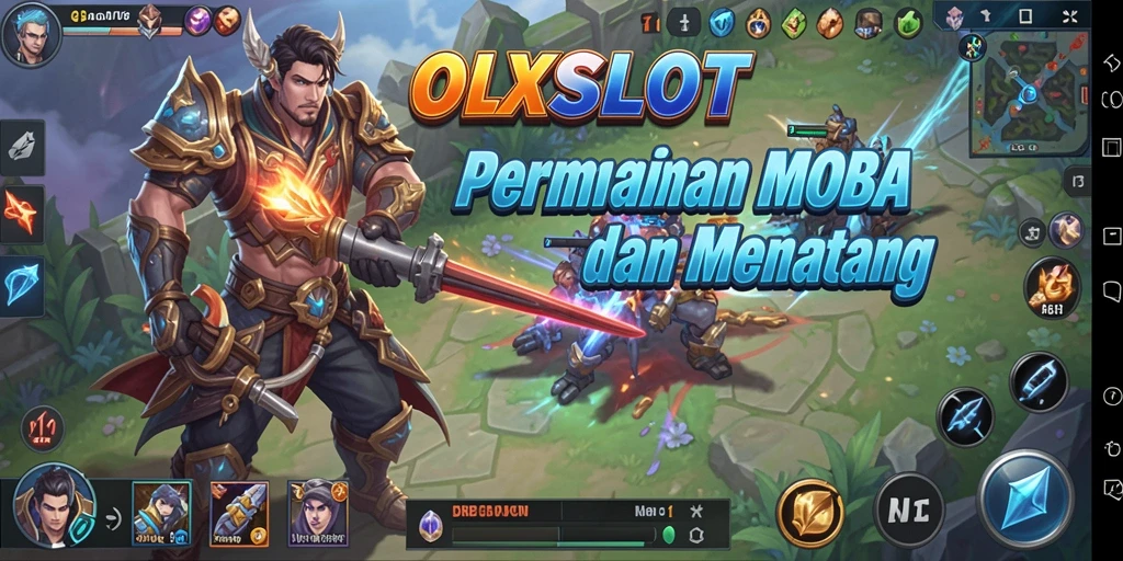 Tampilan gameplay menegangkan dari OLXSLOT yang penuh aksi.