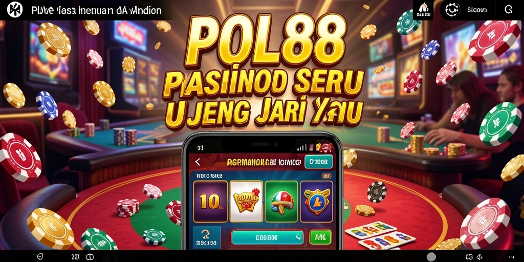 Tampilan gameplay POL88 yang seru dan penuh warna.