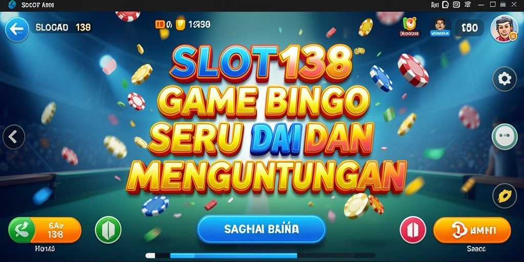 Gameplay menarik dengan berbagai opsi kartu Bingo di SLOT138.