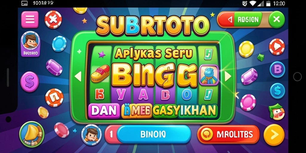 Tampilan gameplay SUBURTOTO yang seru dan interaktif dalam permainan Bingo.