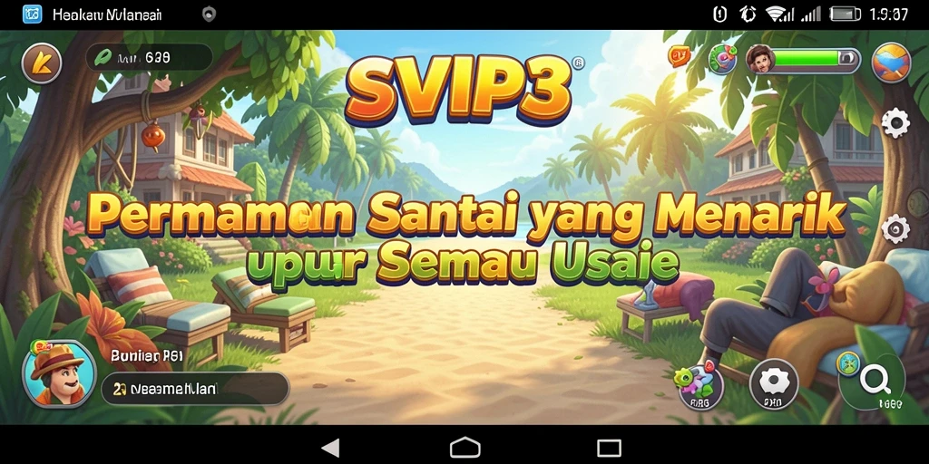 Screenshot gameplay SVIP3 yang menunjukkan aksi seru dan menyenangkan.