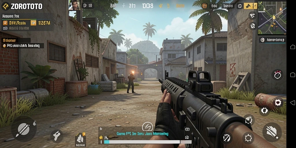 Gameplay seru dan mendebarkan di ZOROTOTO